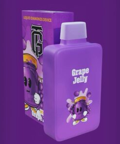 Experience Greenteam Grape Jelly, a 2g disposable vape infused with Liquid Diamonds + live resin. Enjoy intense grape flavors and potent effects with every puff from our Greenteam carts. Green team Grape Jelly for sale in stock.